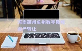 河南鄭州牟州數字債權資產轉讓